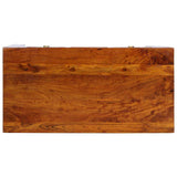 Bureau Met Lade Bruin 100 X 50 X 75 Cm Massief Acaciahout