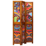 Kamerscherm Bruin 105 X 160 Cm Massief Acaciahout