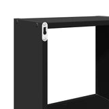 Wandkast 78X18X71 Cm Bewerkt Hout