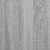 Wandkast 70X16,5X30 Cm Bewerkt Hout Eiken Grijs Sonoma