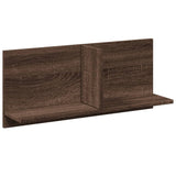Wandkast 70X16,5X30 Cm Bewerkt Hout Bruin Eikenkleur