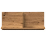 Wandkast 70X16,5X30 Cm Bewerkt Hout Artinsanaal Eikenkleurig Artisanaal Eikenkleurig