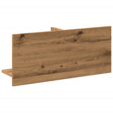 Wandkast 70X16,5X30 Cm Bewerkt Hout Artinsanaal Eikenkleurig Artisanaal Eikenkleurig