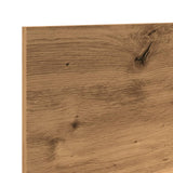 Wandkast 70X16,5X30 Cm Bewerkt Hout Artinsanaal Eikenkleurig Artisanaal Eikenkleurig