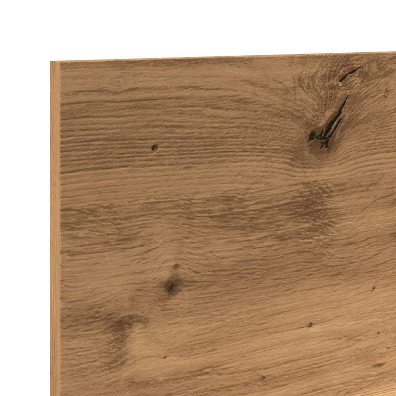 Wandkast 70X16,5X30 Cm Bewerkt Hout Artinsanaal Eikenkleurig Artisanaal Eikenkleurig