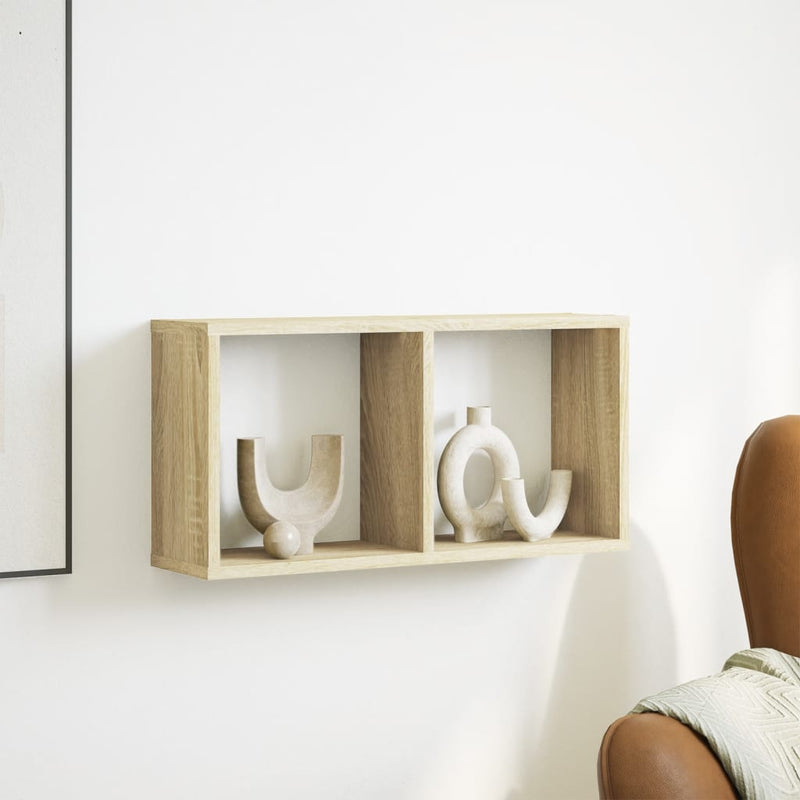 Wandkast Bewerkt Hout Kleurig Sonoma Eiken