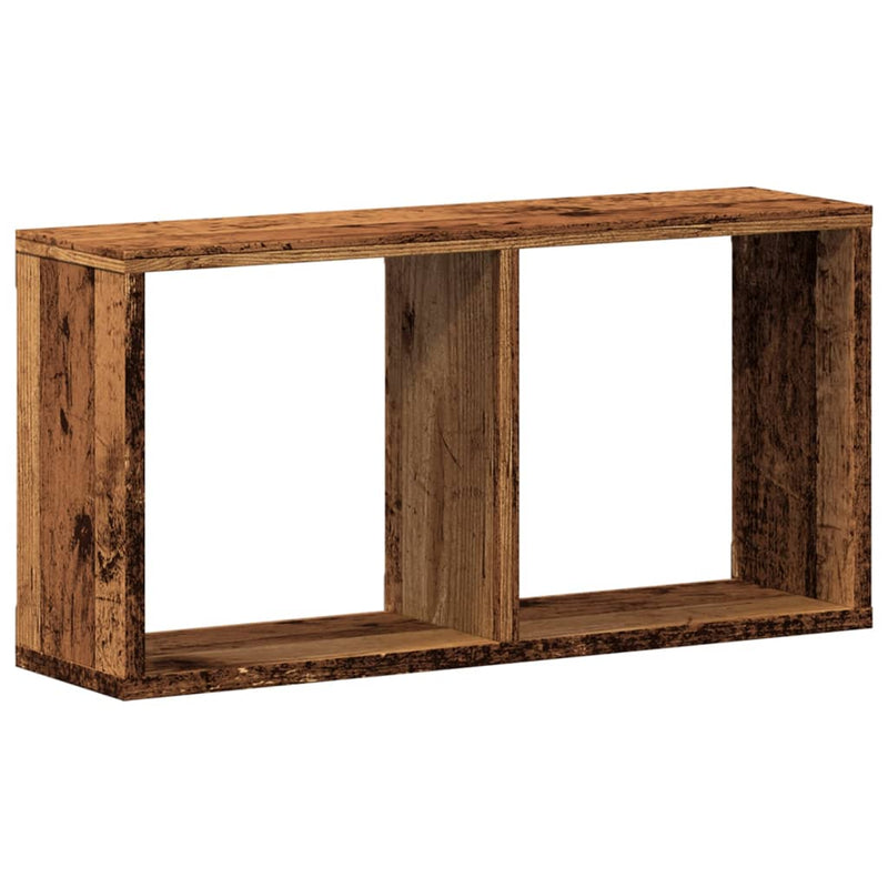 Wandkast Bewerkt Hout Kleurig Oud Hout