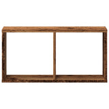 Wandkast Bewerkt Hout Kleurig Oud Hout