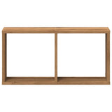 Wandkast Bewerkt Hout Artinsanaal Eikenkleurig Artisanaal Eikenkleurig