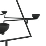 Kerstdecoratie Kerstboom Metaal Zwart Zwart