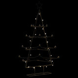 Kerstdecoratie Kerstboom Metaal Zwart Zwart