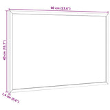 Met Massief Grenenhouten Frame Zwart