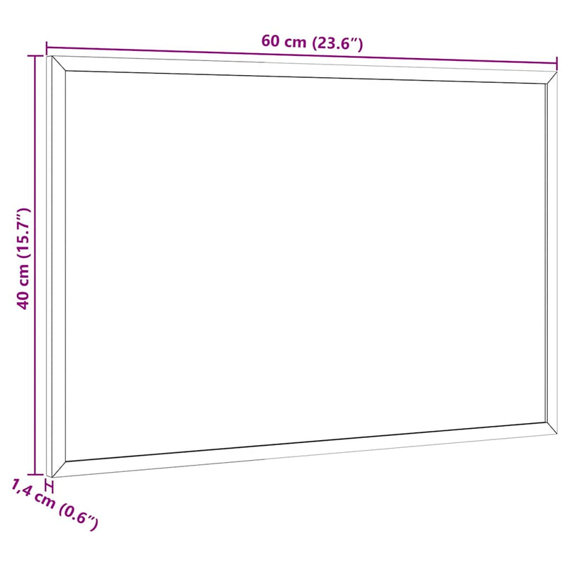 Met Massief Grenenhouten Frame Zwart