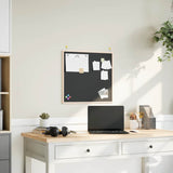 Met Massief Grenenhouten Frame Zwart