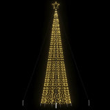 Led-Kerstboom Met Spikes 220 Led's Warm Wit Warmwit