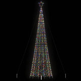 Led-Kerstboom Met Spikes 570 Leds Kleurrijk Multikleur