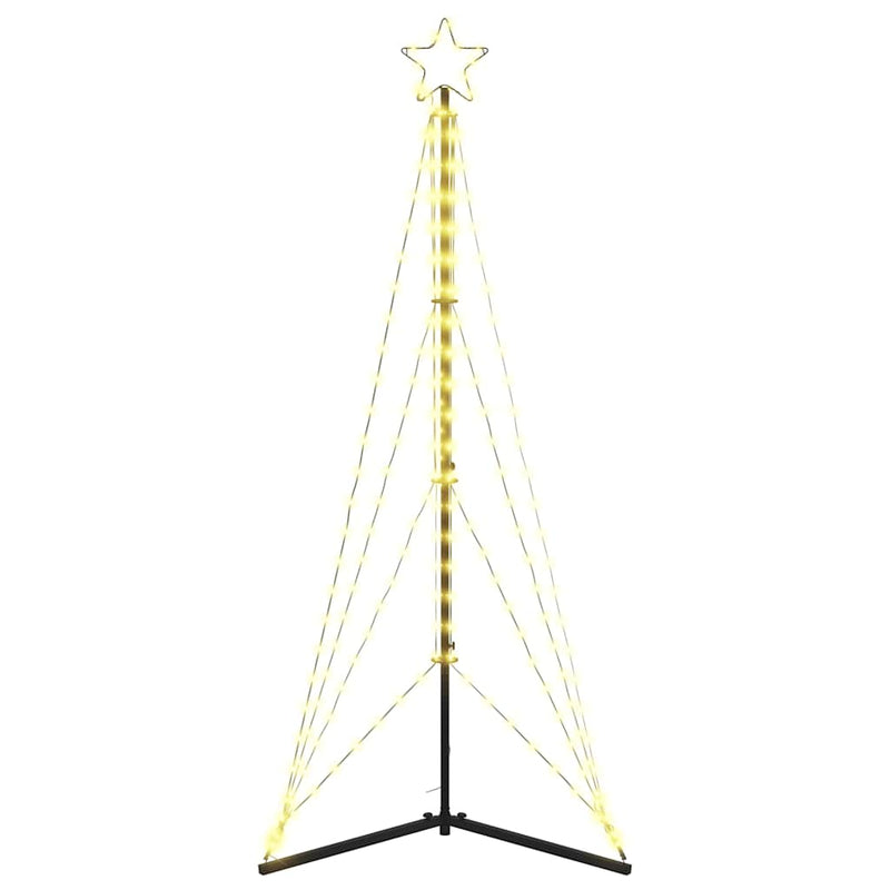 Led-Kerstboom 363 Leds Warm Wit 182 Cm Warmwit