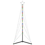 Led-Kerstboom 363 Leds Kleurrijk 182 Cm Multikleur