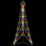 Led-Kerstboom 363 Leds Kleurrijk 182 Cm Multikleur