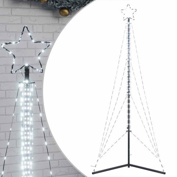 Led-Kerstboom 483 Leds Koud Wit Koudwit