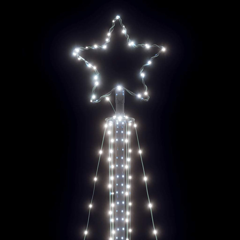 Led-Kerstboom 483 Leds Koud Wit Koudwit