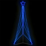 Led-Kerstboom 525 Leds 302 Cm Blauw
