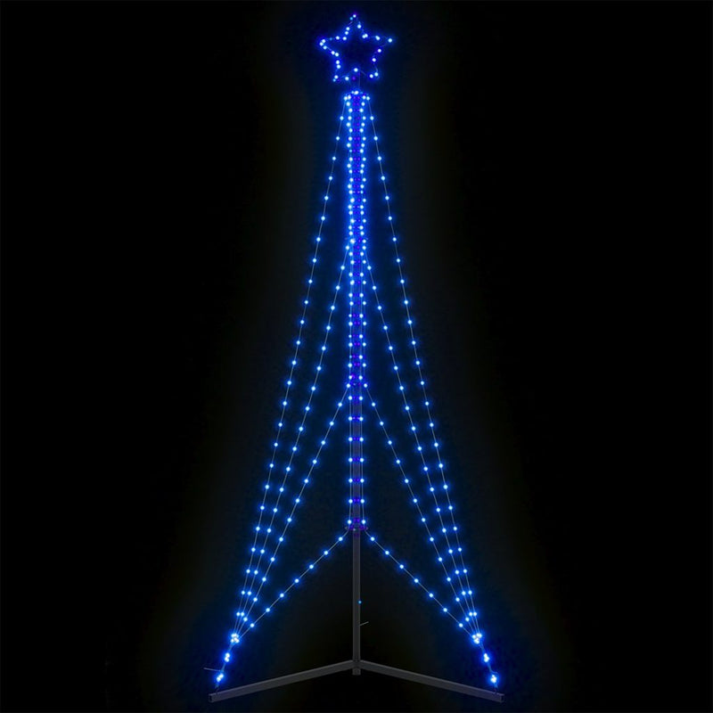 Led-Kerstboom 525 Leds 302 Cm Blauw
