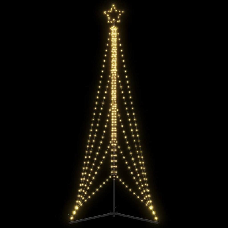 Led-Kerstboom 363 Leds Warm Wit 182 Cm Warmwit