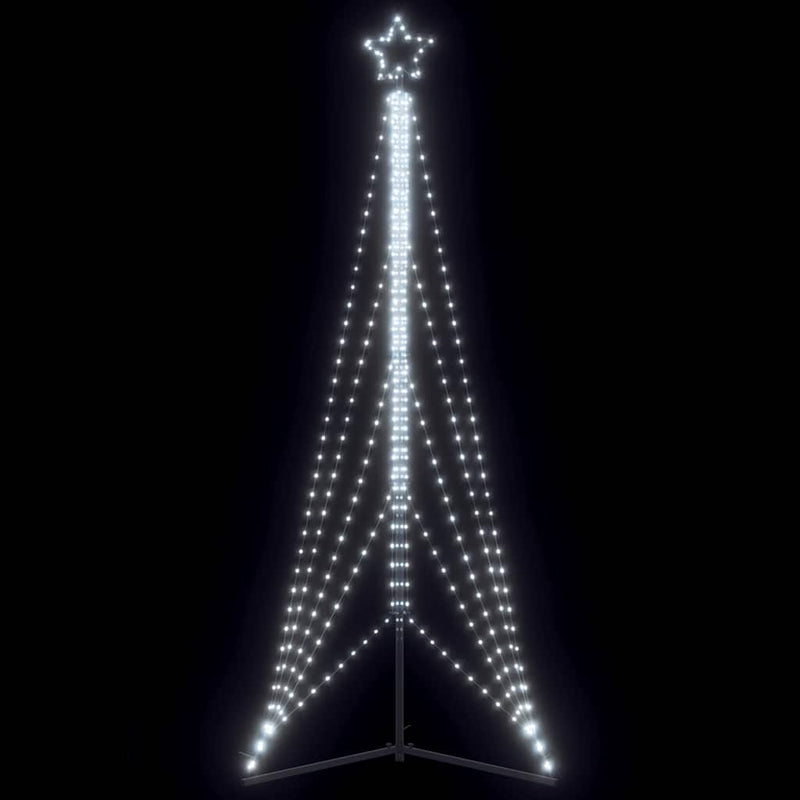 Led-Kerstboom 483 Leds Koud Wit Koudwit