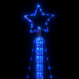 Led-Kerstboom 525 Leds 302 Cm Blauw