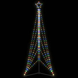 Led-Kerstboom 363 Leds Kleurrijk 182 Cm Multikleur