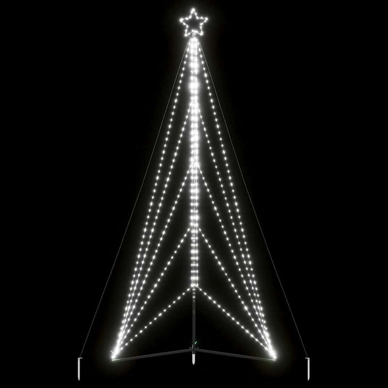 Led-Kerstboom 483 Leds Koud Wit Koudwit