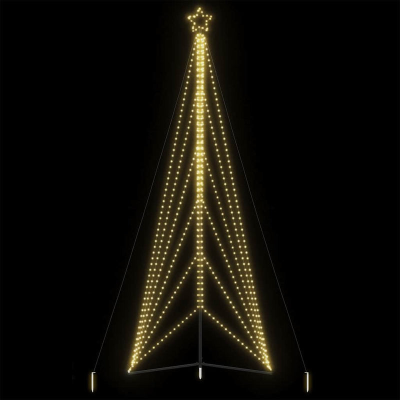 Led-Kerstboom 363 Leds Warm Wit 182 Cm Warmwit