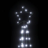 Led-Kerstboom 339 Leds Koud Wit 187 Cm Koudwit