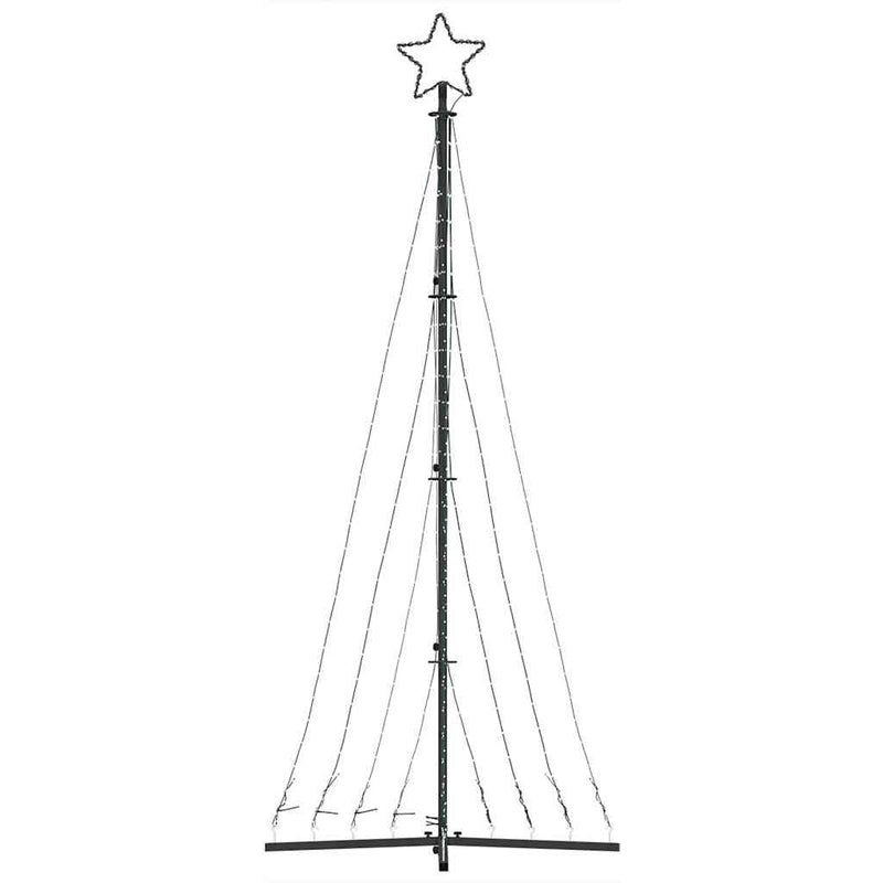 Led-Kerstboom 447 Leds 249 Cm Blauw