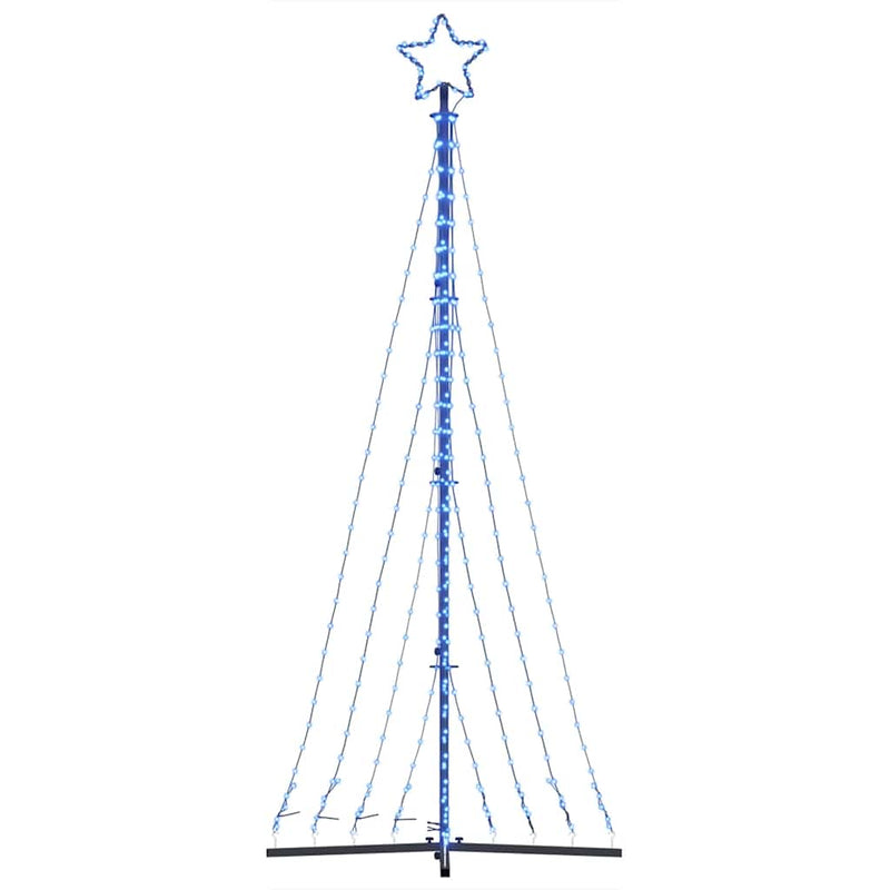 Led-Kerstboom 447 Leds 249 Cm Blauw