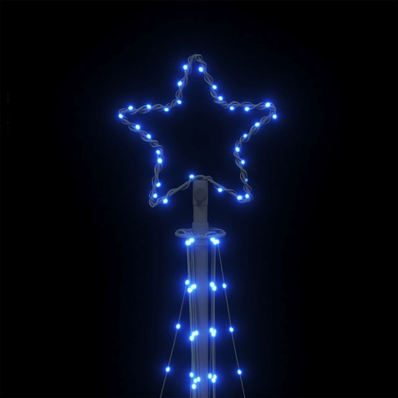 Led-Kerstboom 447 Leds 249 Cm Blauw