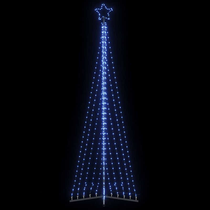 Led-Kerstboom 447 Leds 249 Cm Blauw