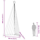 Led-Kerstboom 570 Leds Kleurrijk 399 Cm Multikleur