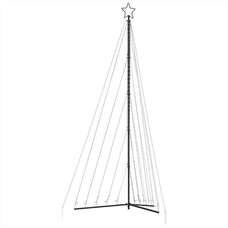 Led-Kerstboom 570 Leds Kleurrijk 399 Cm Multikleur