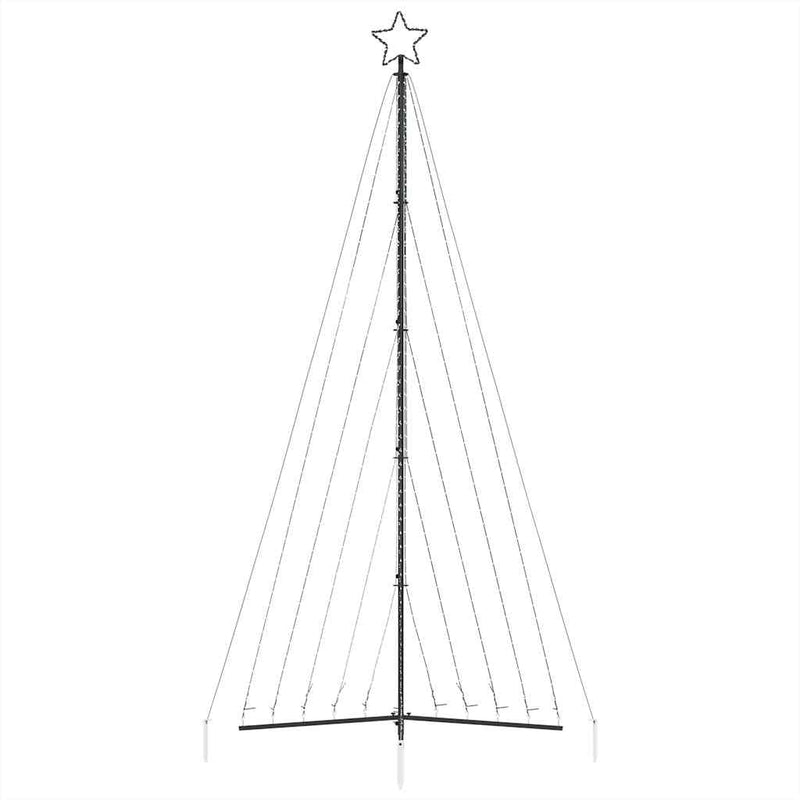 Led-Kerstboom 570 Leds Kleurrijk 399 Cm Multikleur