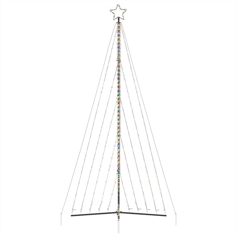 Led-Kerstboom 570 Leds Kleurrijk 399 Cm Multikleur