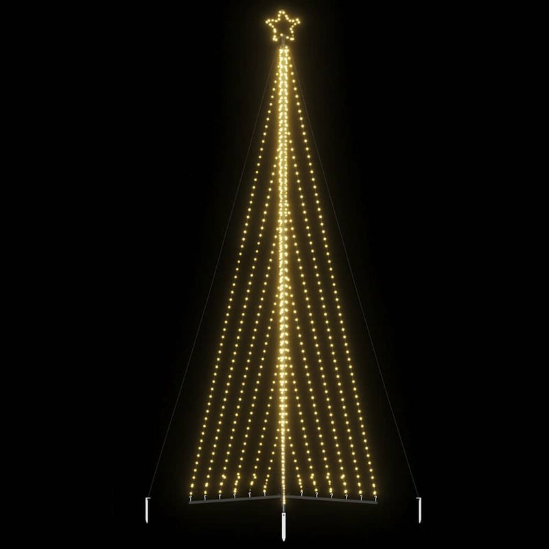 Led-Kerstboom 495 Leds Warm Wit 300,5 Cm Warmwit
