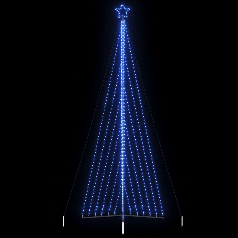 Led-Kerstboom 447 Leds 249 Cm Blauw