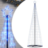 Led-Kerstboom 550 Leds 304 Cm Blauw Koudwit