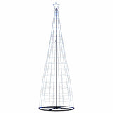 Led-Kerstboom 550 Leds 304 Cm Blauw Koudwit