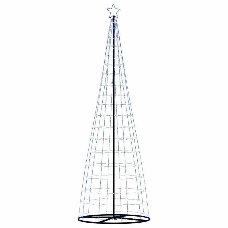 Led-Kerstboom 550 Leds 304 Cm Blauw Koudwit