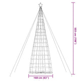 Led-Kerstboom 1534 Leds Warm Wit Warmwit