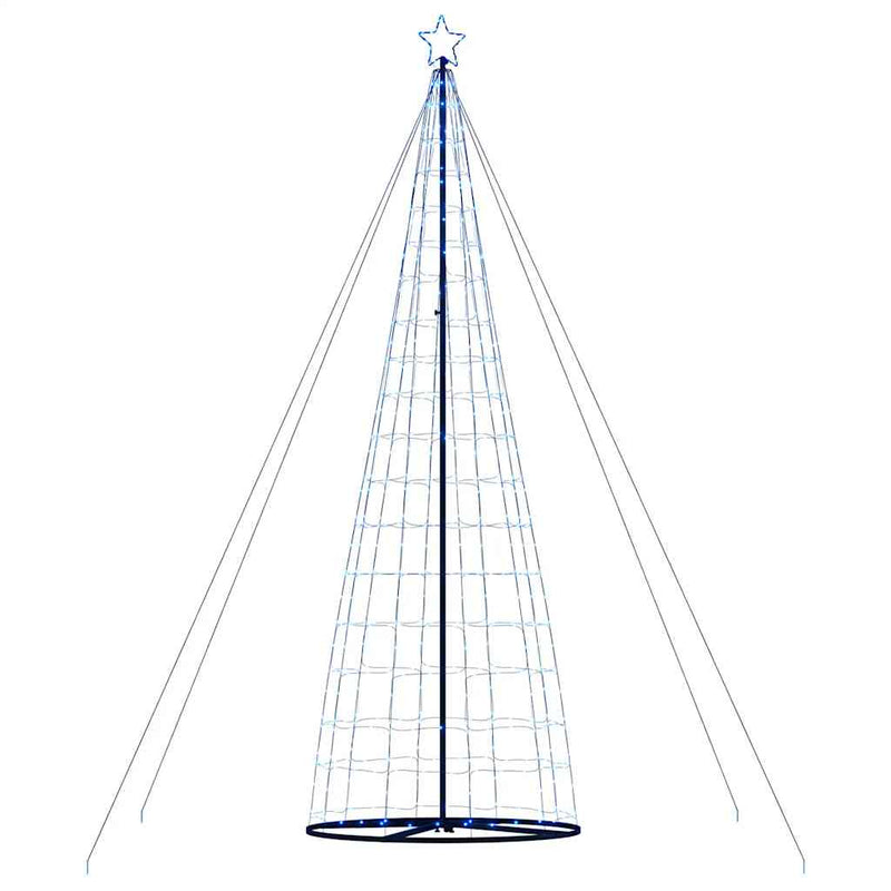 Led-Kerstboom 1534 Leds Blauw