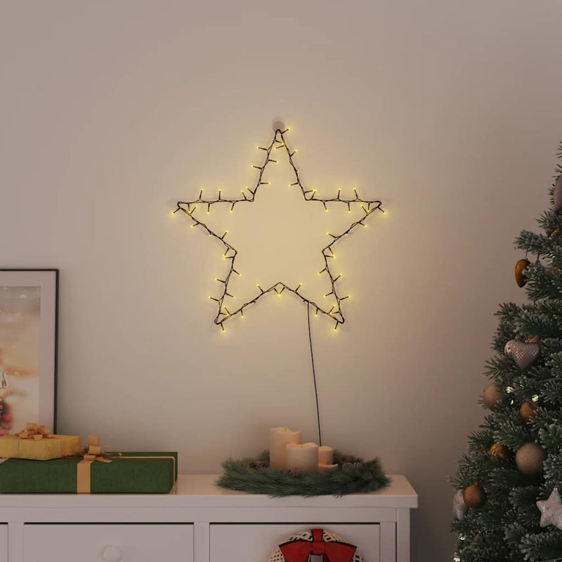 Kerstverlichting Ster Silhouet 115 Leds Warm Wit